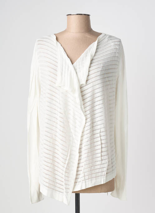 Vestă cu mâneci lungi elasticitate bej STREET ONE femme