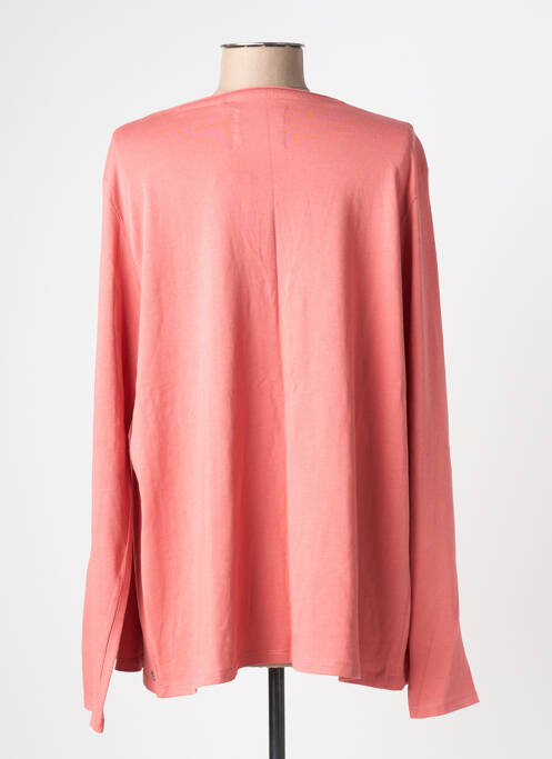 Vestă cu mâneci lungi elasticitate roz CECIL femme