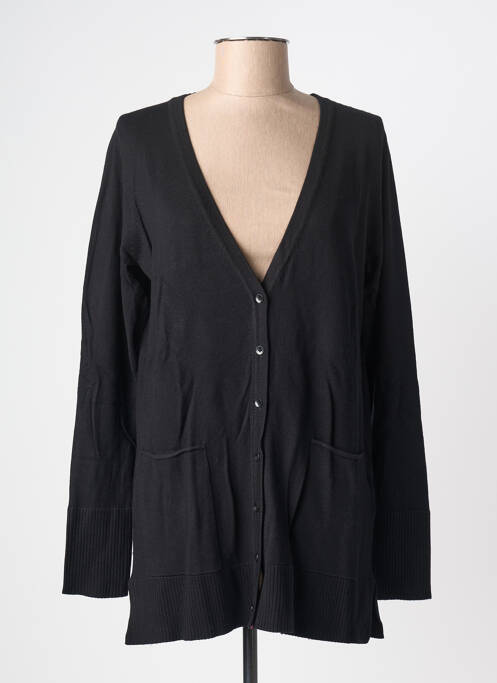 Vestă cu mâneci lungi elasticitate negru STREET ONE femme