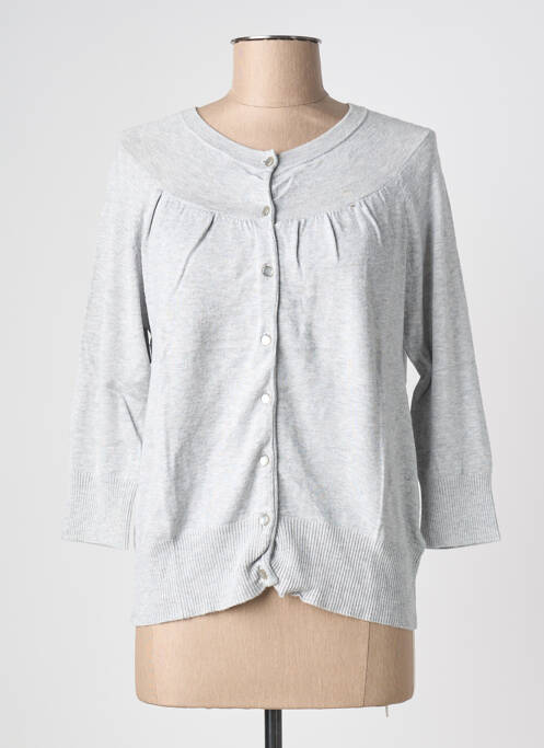 Vestă cu mâneci lungi gri COQUELICOT femeie