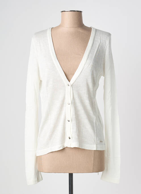 Vestă cu mâneci lungi bej COQUELICOT femeie