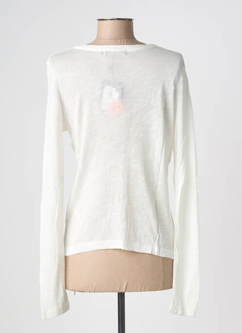 Vestă cu mâneci lungi bej COQUELICOT femeie