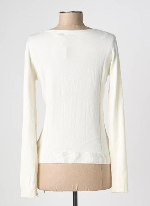 Vestă cu mâneci lungi bej FOLIA femeie