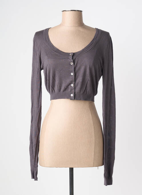 Bolero plasă fină gri MYSTIC femme