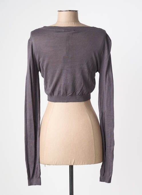 Bolero plasă fină gri MYSTIC femme