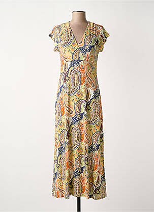 Rochie lungă portocaliu GEISHA femeie