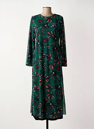 Rochie lungă mâneci lungi mâneci lungi verde STREET ONE femeie
