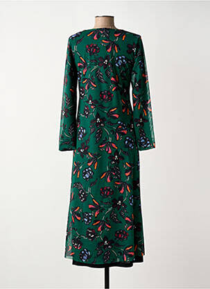 Rochie lungă mâneci lungi mâneci lungi verde STREET ONE femeie