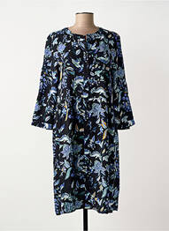 Rochie midi imprimeu floral mâneci 3/4 negru STREET ONE femme