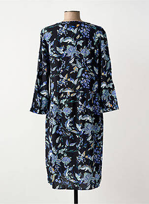 Rochie midi imprimeu floral mâneci 3/4 negru STREET ONE femeie