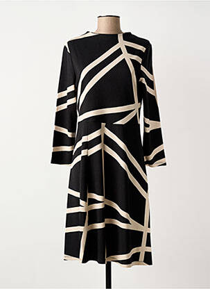 Rochie midi mâneci lungi mâneci lungi negru STREET ONE femme