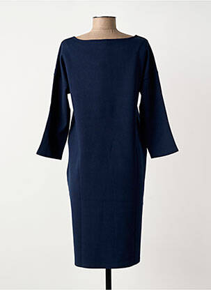 Rochie midi mâneci 3/4 mâneci 3/4 albastru STREET ONE femeie