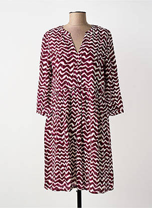 Rochie midi mâneci 3/4 mâneci 3/4 violet STREET ONE femeie