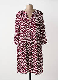 Rochie midi mâneci 3/4 mâneci 3/4 violet STREET ONE femme