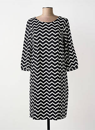 Rochie midi mâneci 3/4 mâneci 3/4 negru STREET ONE femeie