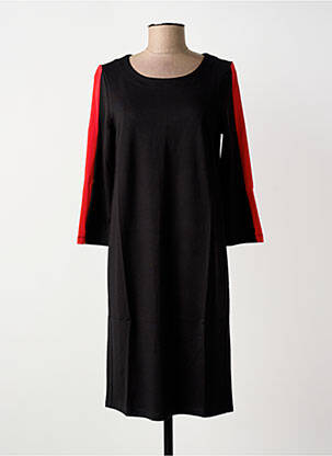 Rochie midi mâneci lungi mâneci lungi negru STREET ONE femeie