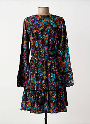Rochie scurtă mâneci lungi mâneci lungi negru MOLLY BRACKEN femeie