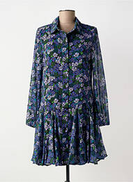 Rochie scurtă mâneci lungi mâneci lungi violet MOLLY BRACKEN femeie