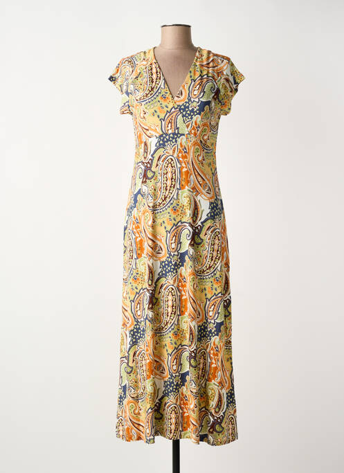 Rochie lungă portocaliu GEISHA femeie