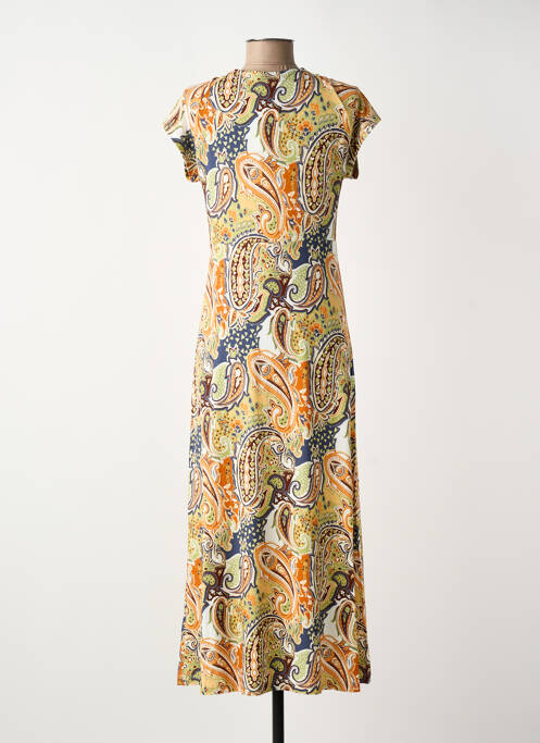 Rochie lungă portocaliu GEISHA femeie