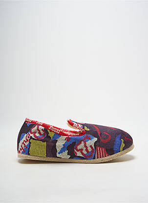 Papuci/Pantofi de casă violet BERTHE AUX GRANDS PIEDS femeie