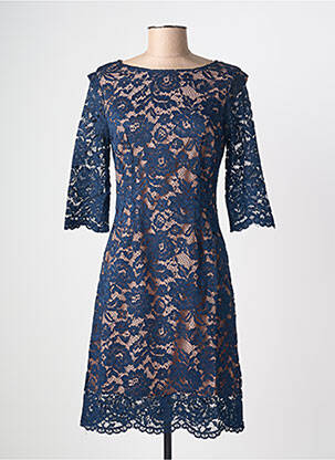 Rochie midi mâneci lungi mâneci lungi albastru MOLLY BRACKEN femeie