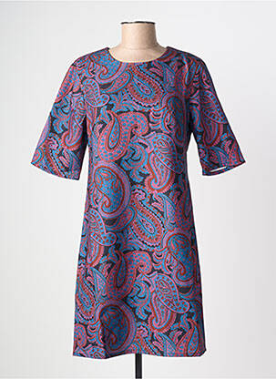 Rochie midi mâneci lungi mâneci lungi negru MOLLY BRACKEN femme