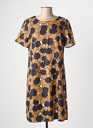 Rochie midi mâneci scurte mâneci scurte negru MOLLY BRACKEN femeie