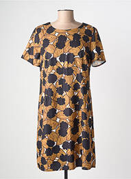 Rochie midi închidere cu fermoar la spate mâneci scurte negru MOLLY BRACKEN femeie
