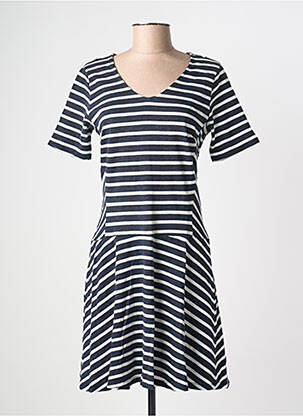 Rochie midi mâneci scurte mâneci scurte albastru STREET ONE femme