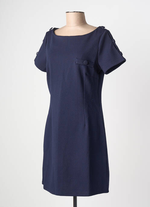 Rochie midi albastru MOLLY BRACKEN femeie