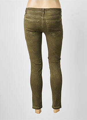 Blugi skinny elasticitate talie joasă verde VOODOO femeie