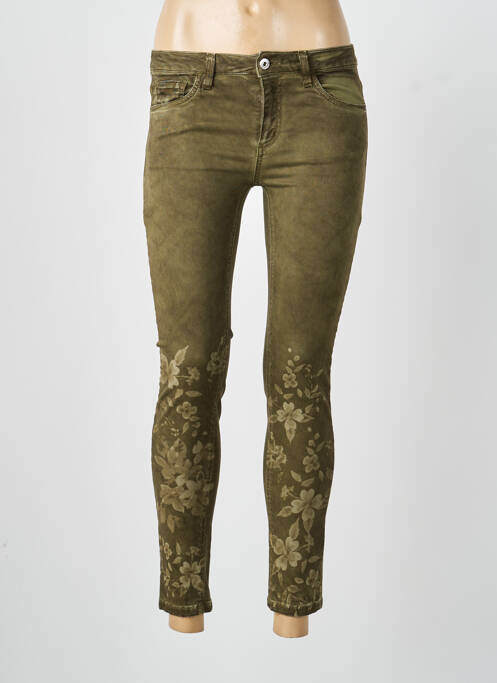Blugi skinny verde VOODOO femeie