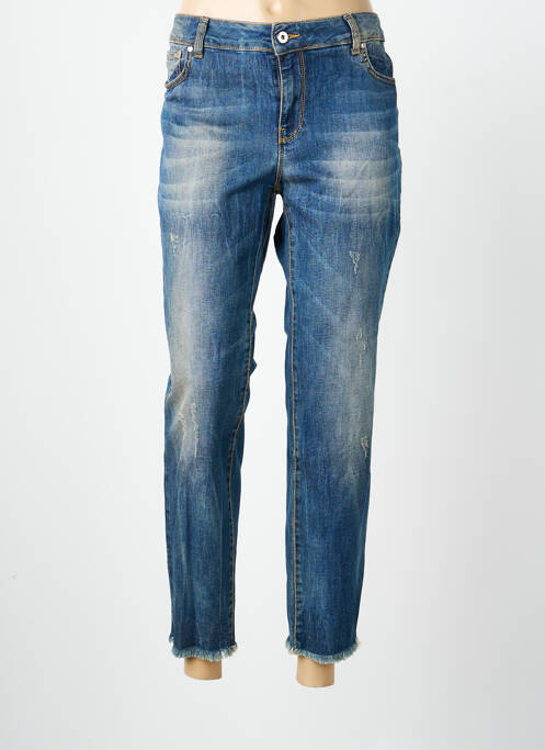 Blugi cu croială slim albastru VOODOO femeie