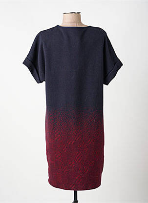 Rochie midi mâneci scurte mâneci scurte albastru VOODOO femeie