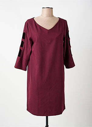 Rochie midi roșu VOODOO femeie