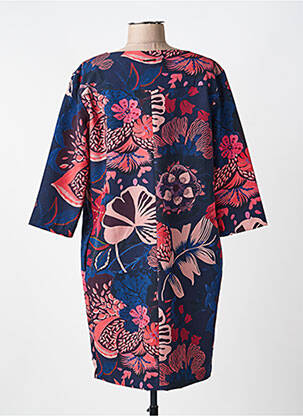 Rochie scurtă mâneci 3/4 mâneci 3/4 albastru VOODOO femeie