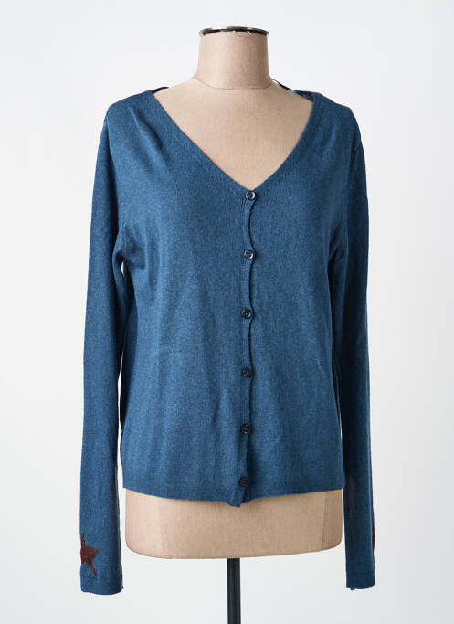 Vestă cu mâneci lungi albastru VOODOO femeie