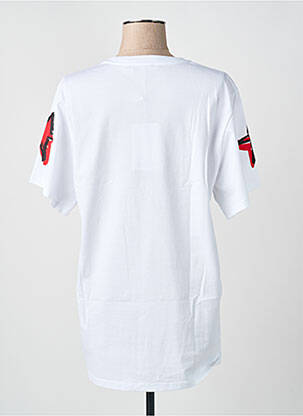 Tricou croială dreaptă mâneci scurte alb MAX MARA femeie