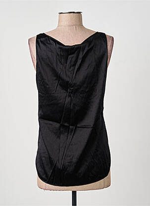 Top croială cambrată fără mâneci negru MAX MARA femeie