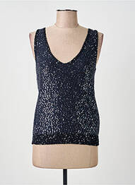 Top elasticitate fără mâneci albastru WEEKEND MAXMARA femme