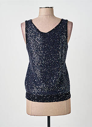 Top elasticitate fără mâneci albastru WEEKEND MAXMARA femeie