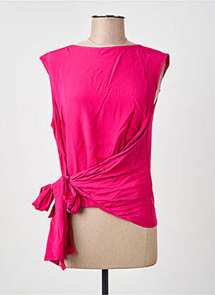 Top mâneci scurte mâneci scurte roz WEEKEND MAXMARA femeie