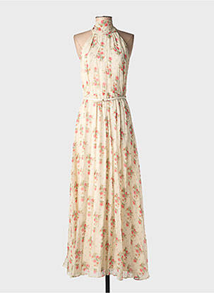 Rochie lungă bej MAX MARA femeie