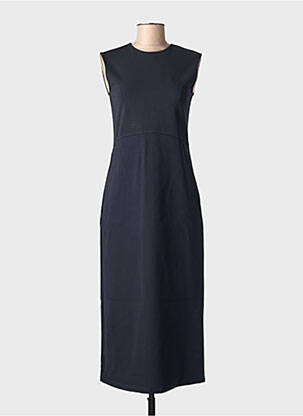 Rochie midi mâneci scurte mâneci scurte negru MAX MARA femeie
