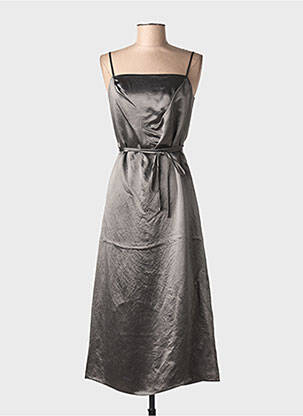 Rochie midi fără mâneci fără mâneci verde MM BY MAXMARA femeie