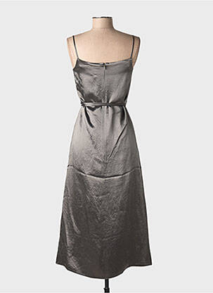Rochie midi fără mâneci fără mâneci verde MM BY MAXMARA femeie