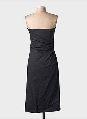 Rochie midi fără mâneci fără mâneci negru MAX MARA femeie