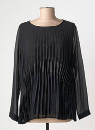 Bluză guler rotund mâneci lungi negru PIER ANTONIO GASPARI femme