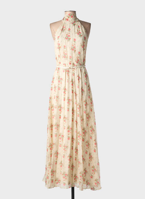 Rochie lungă bej MAX MARA femeie